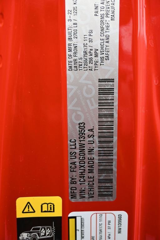 Used 2022 Jeep Wrangler Unlimited Sport image 24