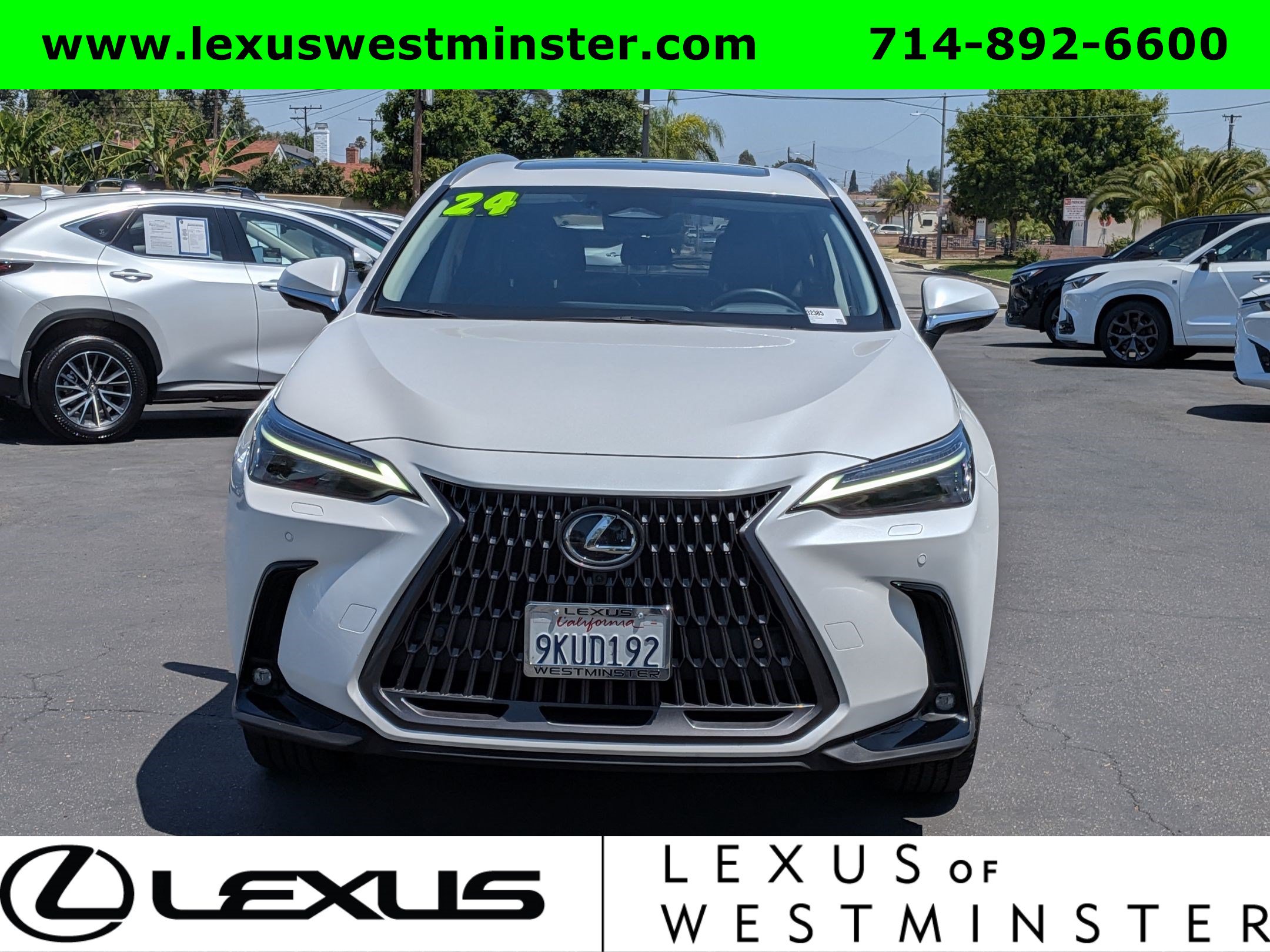 Certified 2024 Lexus NX 450h+ AWD w/ Vision Package image 2