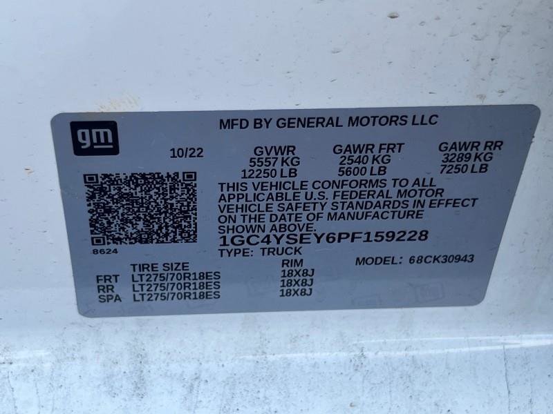 Used 2023 Chevrolet Silverado 3500 W/T w/ WT Fleet Convenience Package image 10