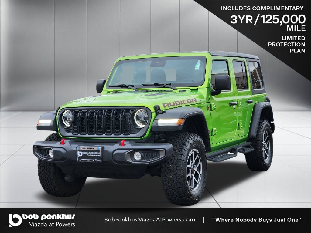 Used 2025 Jeep Wrangler Unlimited Rubicon w/ Safety Group AWD/4WD image 23