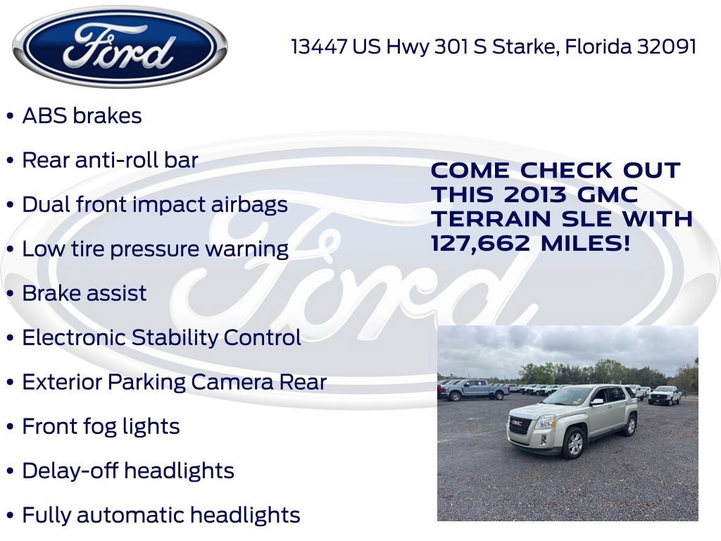 Used 2013 GMC Terrain SLE w/ LPO, Chrome Package image 24