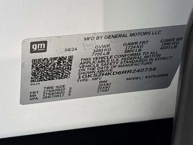 Used 2024 GMC Yukon XL AT4 w/ Technology Package image 31