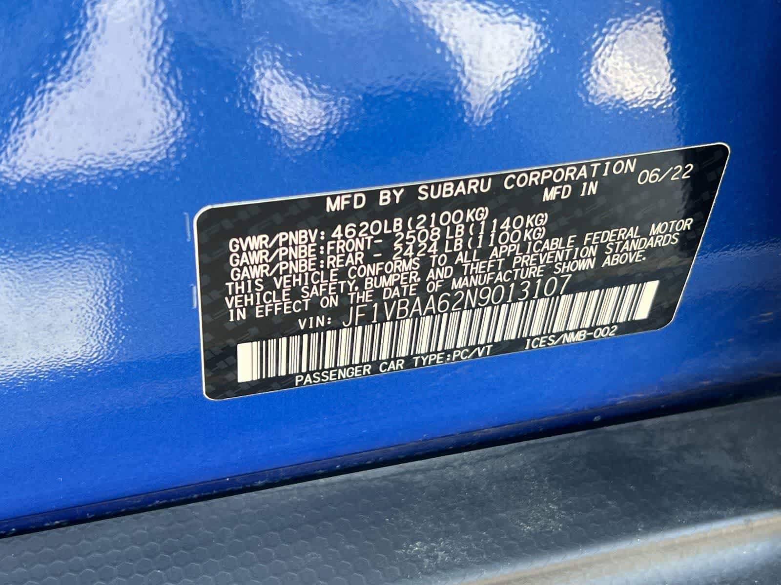 Used 2022 Subaru WRX AWD/4WD image 29