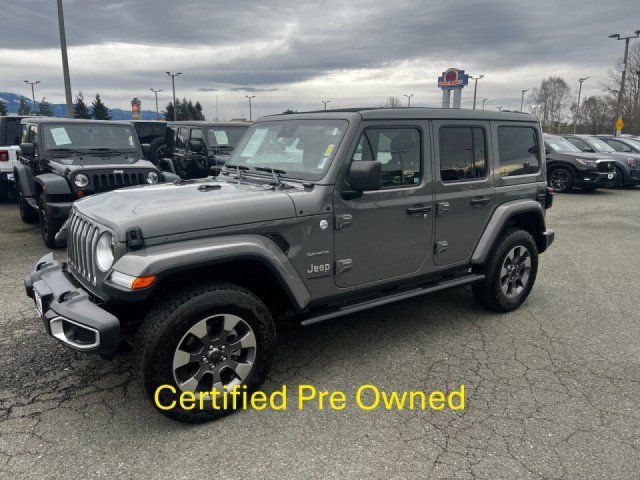Certified 2020 Jeep Wrangler Unlimited Sahara image 1