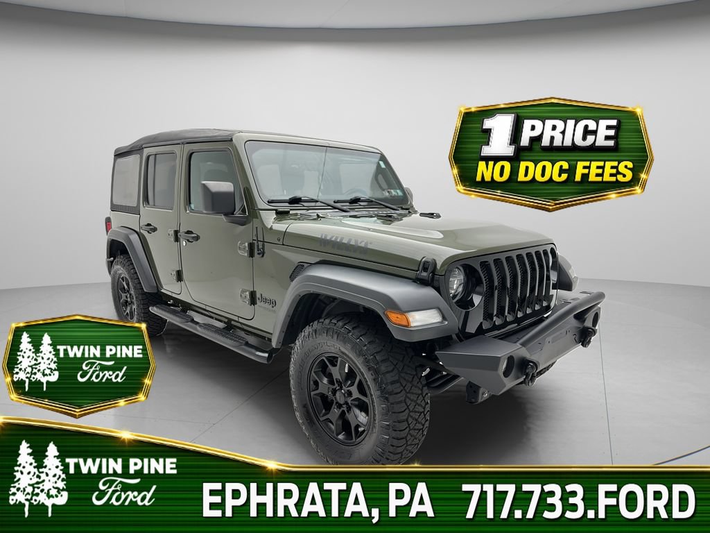 Used 2021 Jeep Wrangler Unlimited Sport AWD/4WD image 1