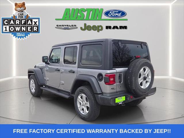 Certified 2018 Jeep Wrangler Unlimited Sport S image 3