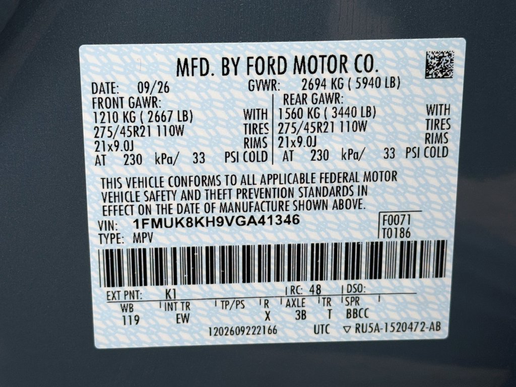 New 2027 Ford Explorer ST-Line AWD/4WD image 37