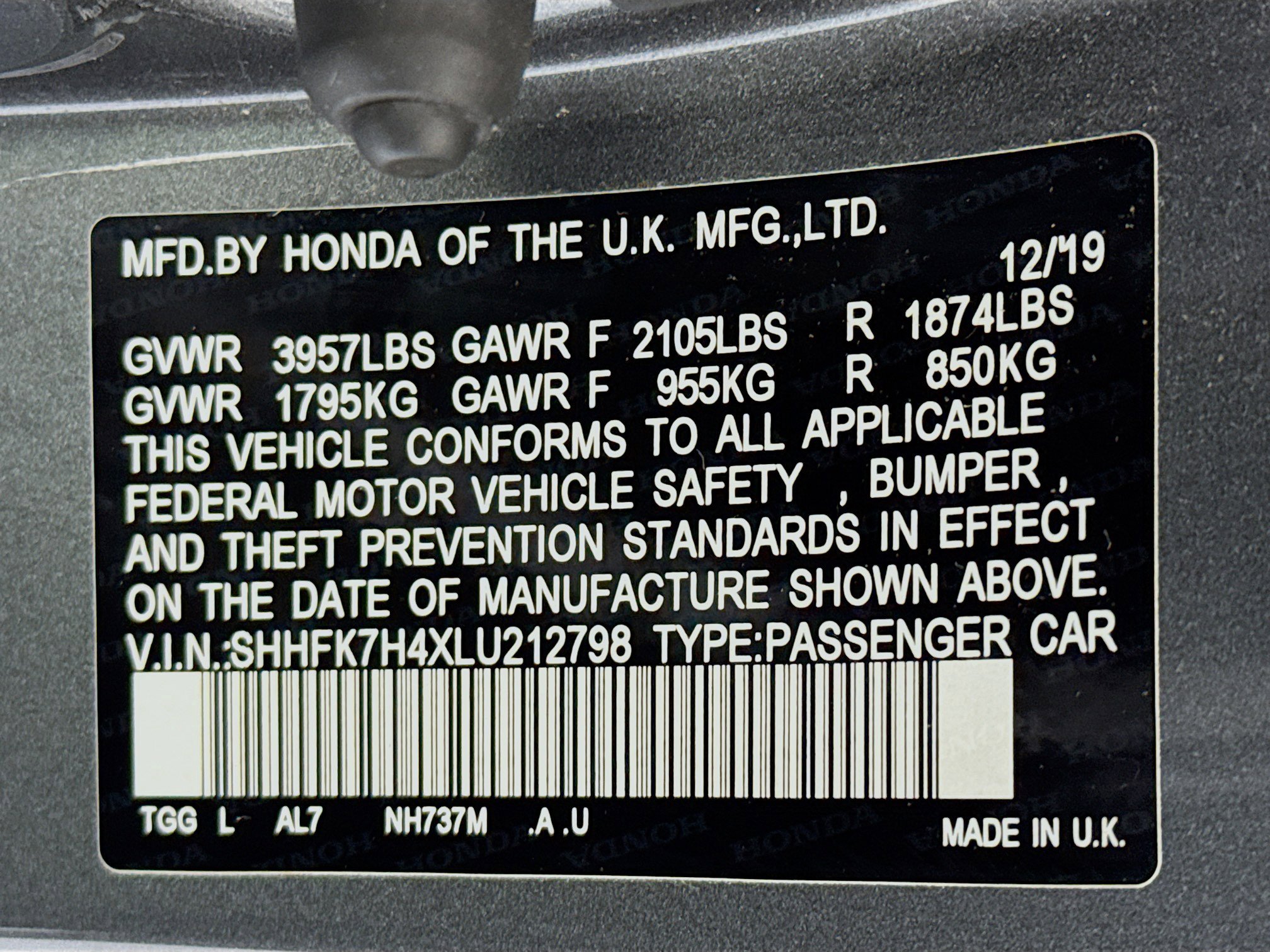 Used 2020 Honda Civic Sport image 29