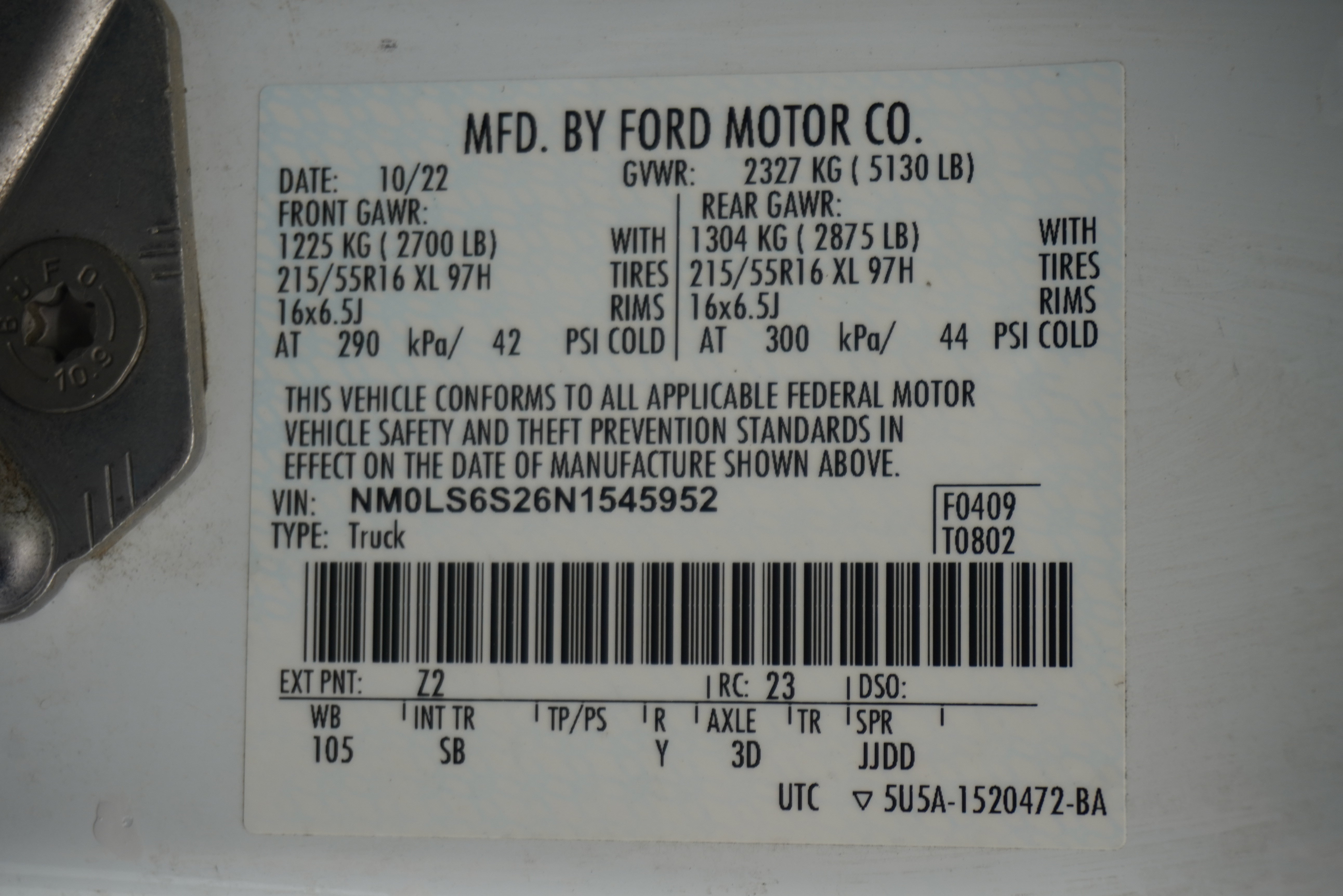 Used 2022 Ford Transit Connect XL FWD image 25