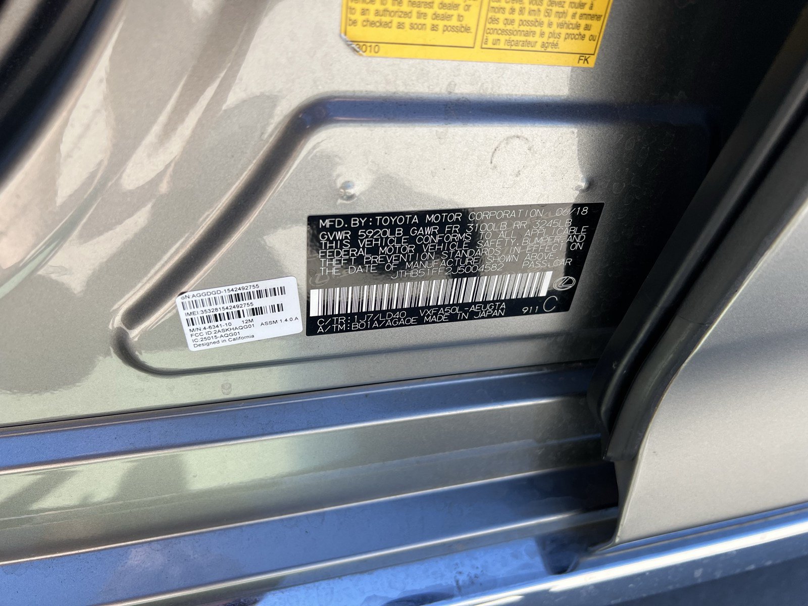 Used 2018 Lexus LS 500 w/ Accessory Package (Z2) RWD image 38