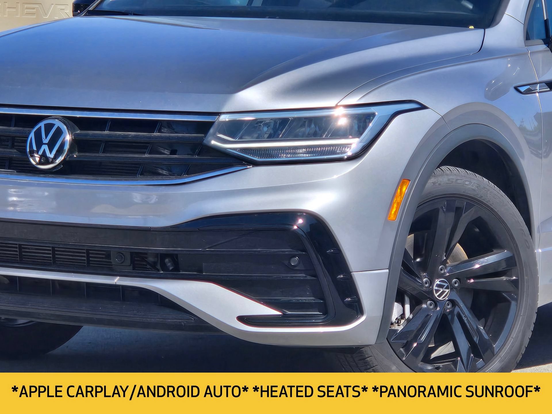Used 2024 Volkswagen Tiguan SE R-Line w/ MDO Package, Three-Row FWD image 2