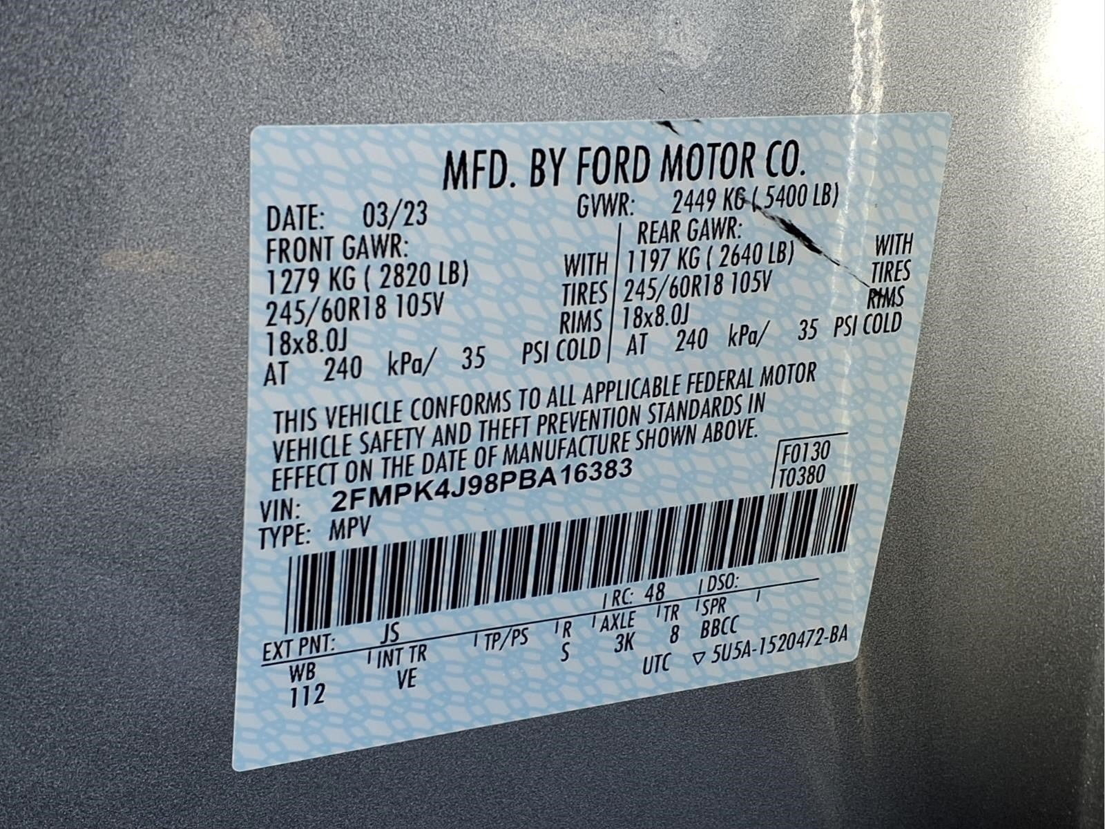 Used 2023 Ford Edge SEL w/ Convenience Package AWD/4WD image 25