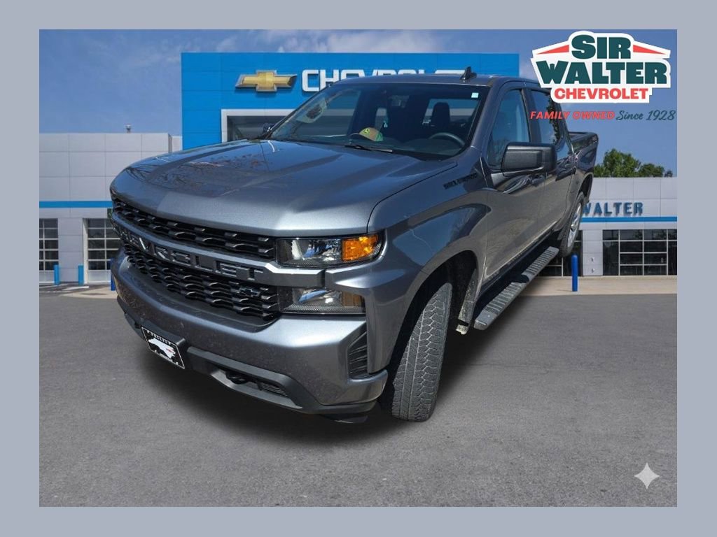 Used 2021 Chevrolet Silverado 1500 Custom w/ LPO, Dark Essentials Package