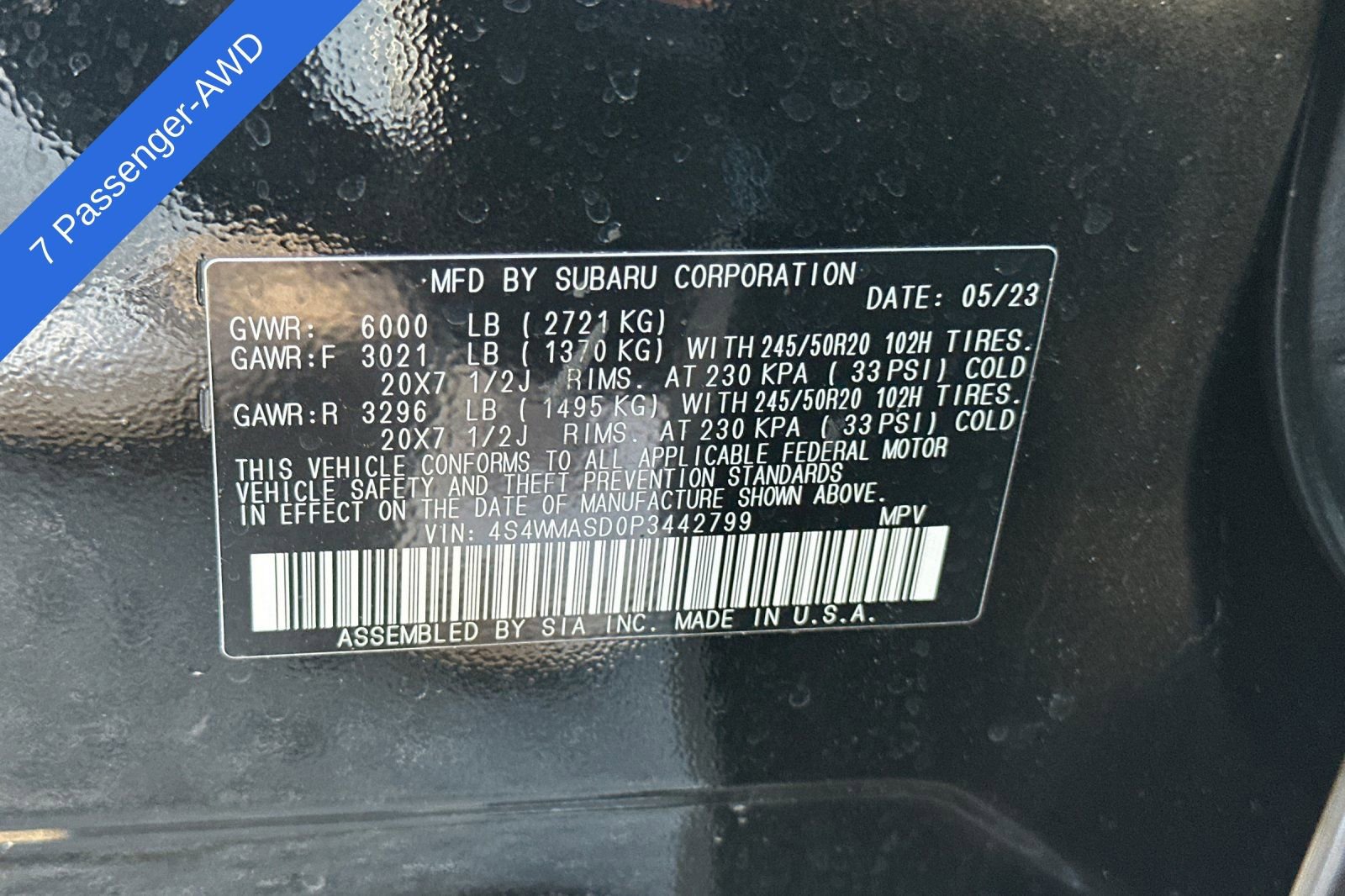 Used 2023 Subaru Ascent Limited image 26