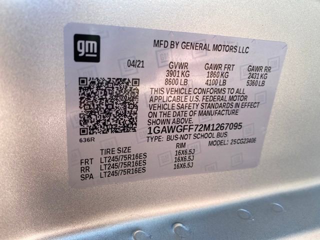 Certified 2021 Chevrolet Express 2500 LT w/ LT Preferred Equipment Group image 19