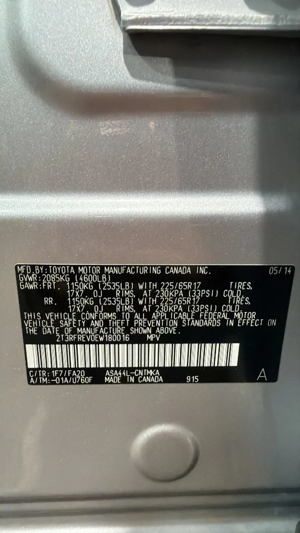 Used 2014 Toyota RAV4 XLE AWD/4WD image 31