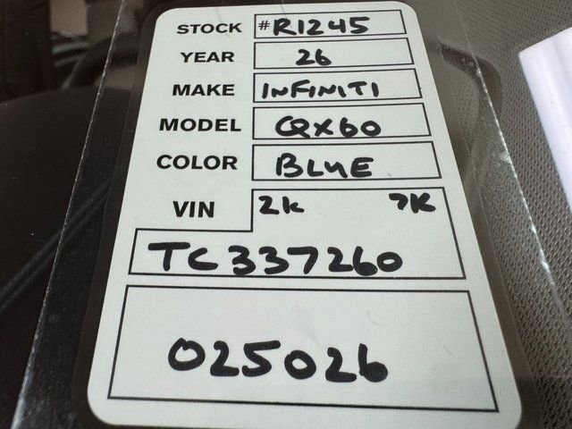 Used 2026 INFINITI QX60 Luxe w/ Cargo Package image 29