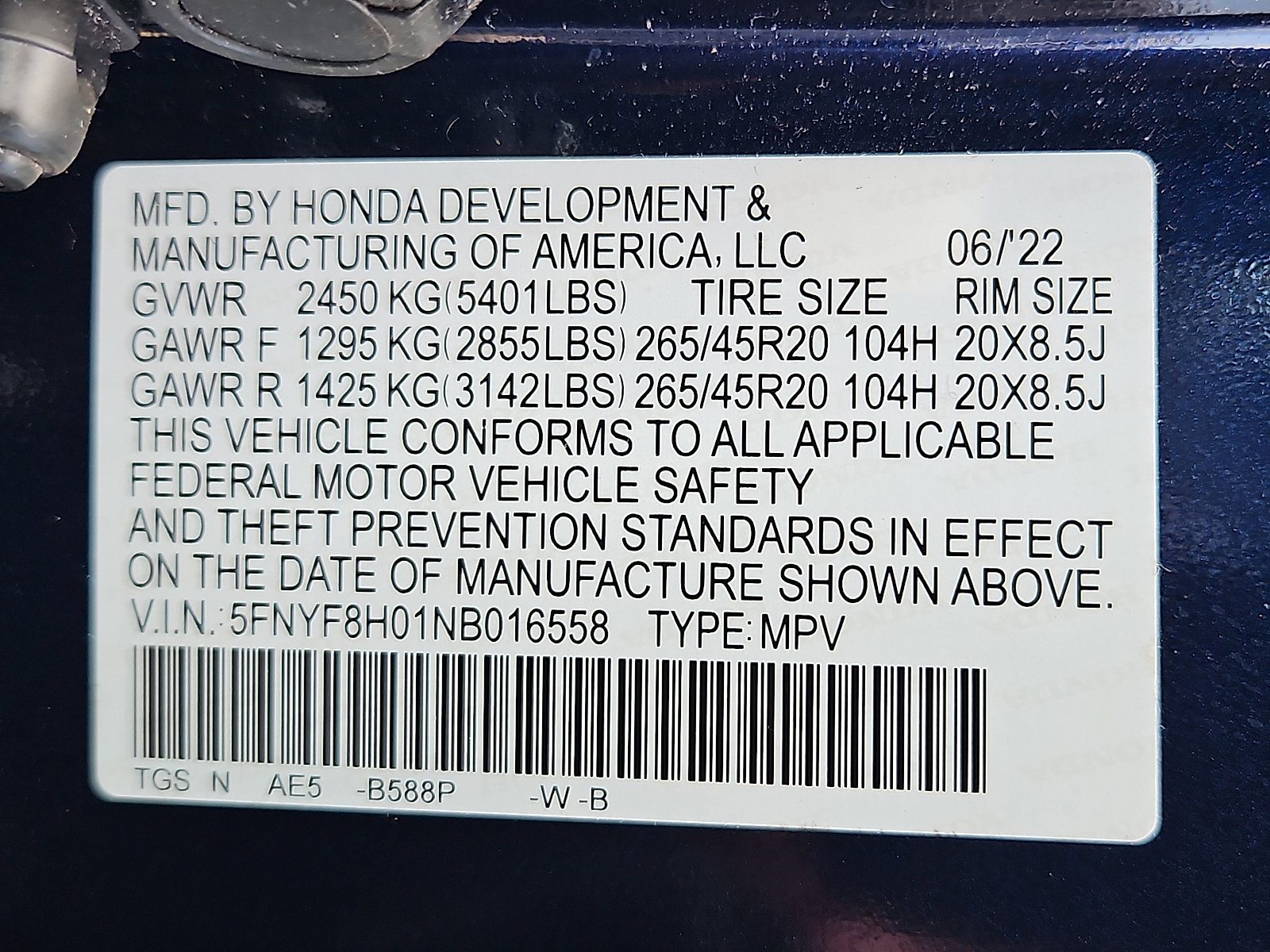 Used 2022 Honda Passport Elite image 29