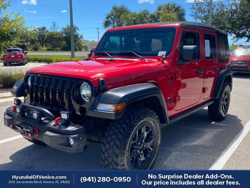 Used 2021 Jeep Wrangler Unlimited Sport AWD/4WD image 9