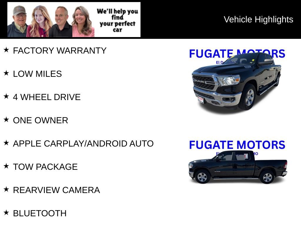 Used 2022 RAM 1500 Big Horn image 8