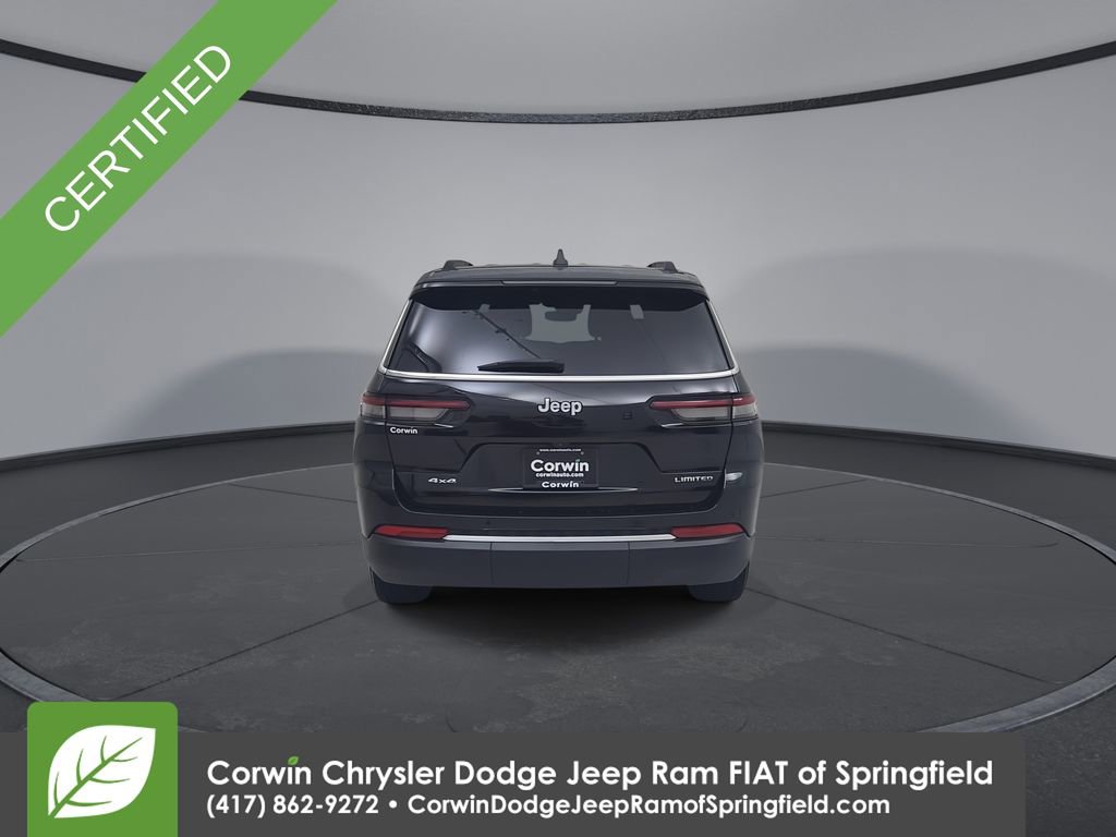 Certified 2023 Jeep Grand Cherokee L Limited AWD/4WD image 13