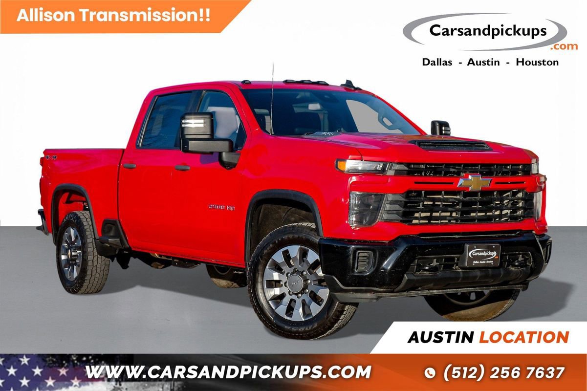 Used 2024 Chevrolet Silverado 2500 Custom w/ Custom Convenience Package
