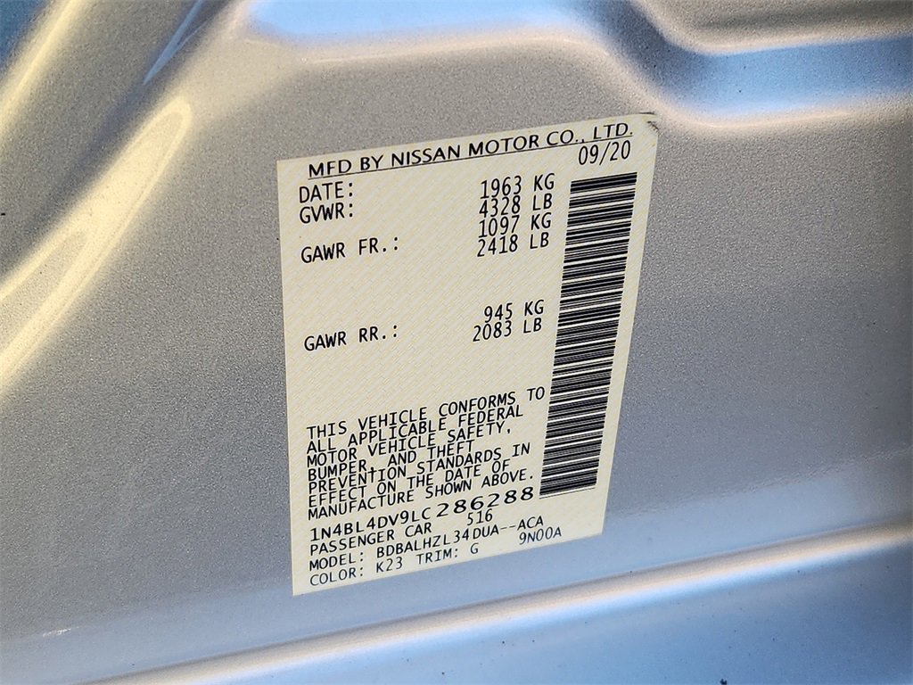 Used 2020 Nissan Altima 2.5 SV image 27