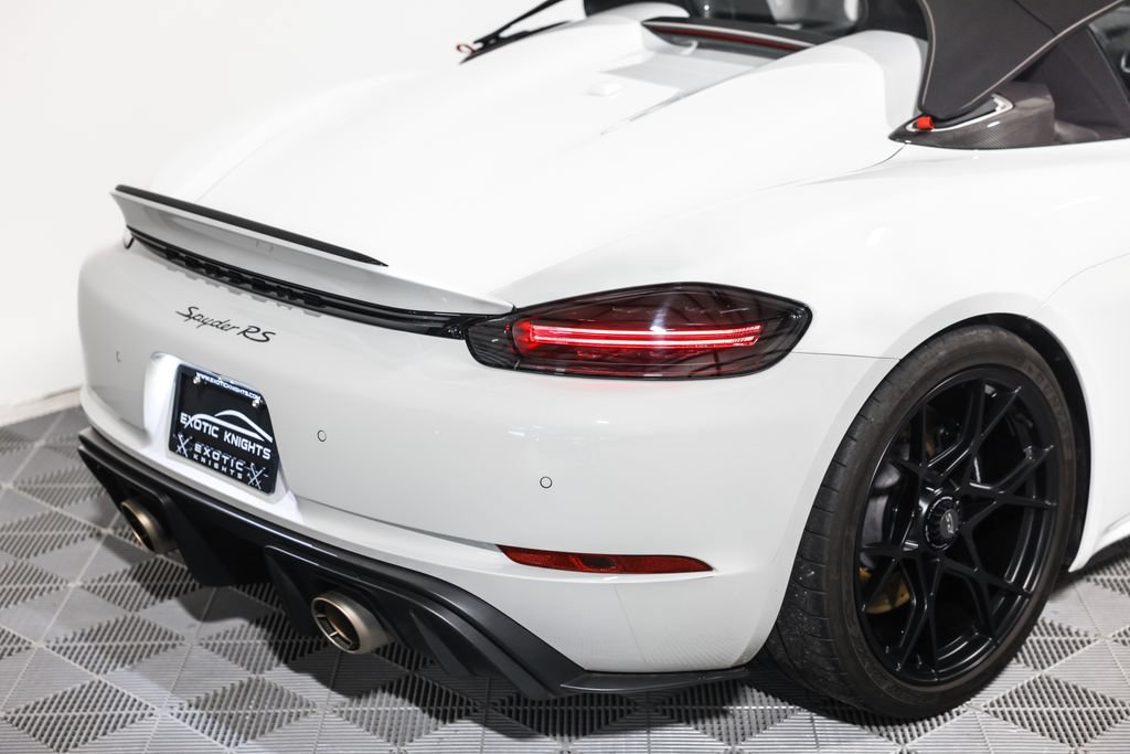 Used 2024 Porsche 718 Boxster Spyder RS w/ Weissach Package RWD image 8