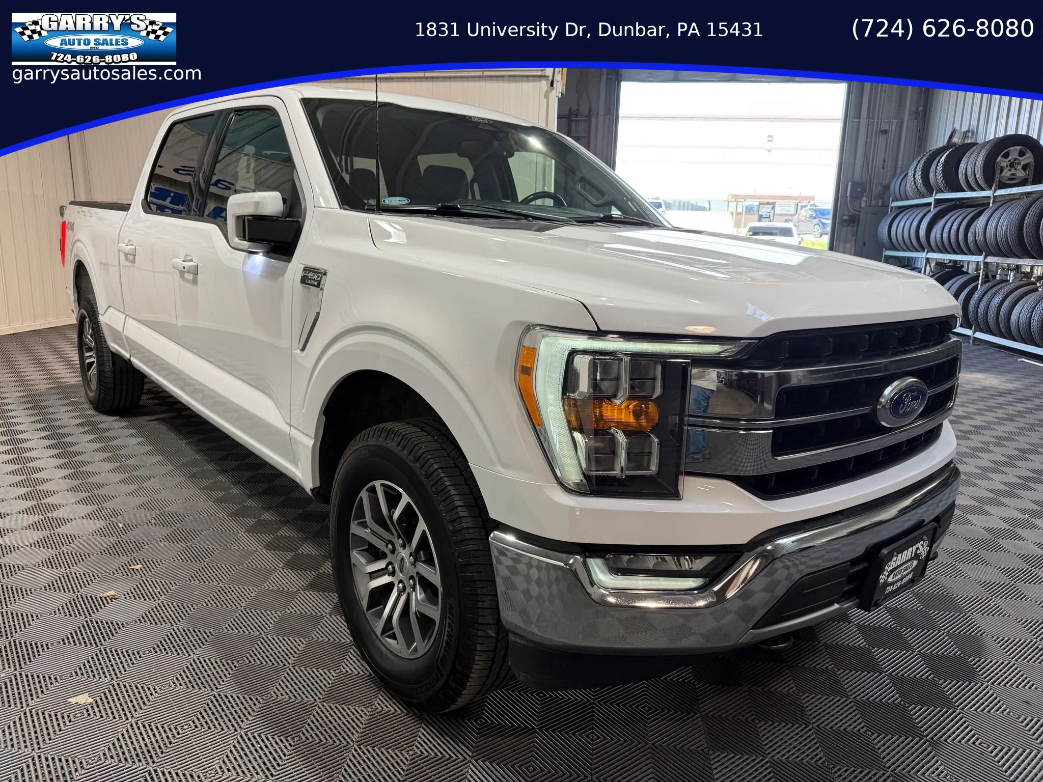 Used 2022 Ford F150 Lariat w/ Trailer Tow Package AWD/4WD image 3