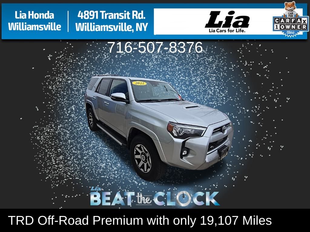 Used 2022 Toyota 4Runner TRD Off-Road Premium