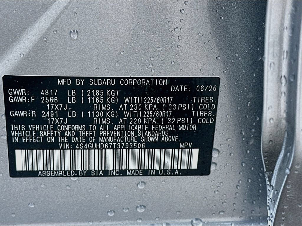 Certified 2026 Subaru Crosstrek 2.5i Premium AWD/4WD image 30