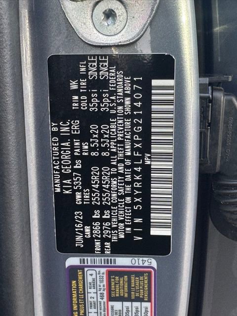 Certified 2023 Kia Sorento SX image 18