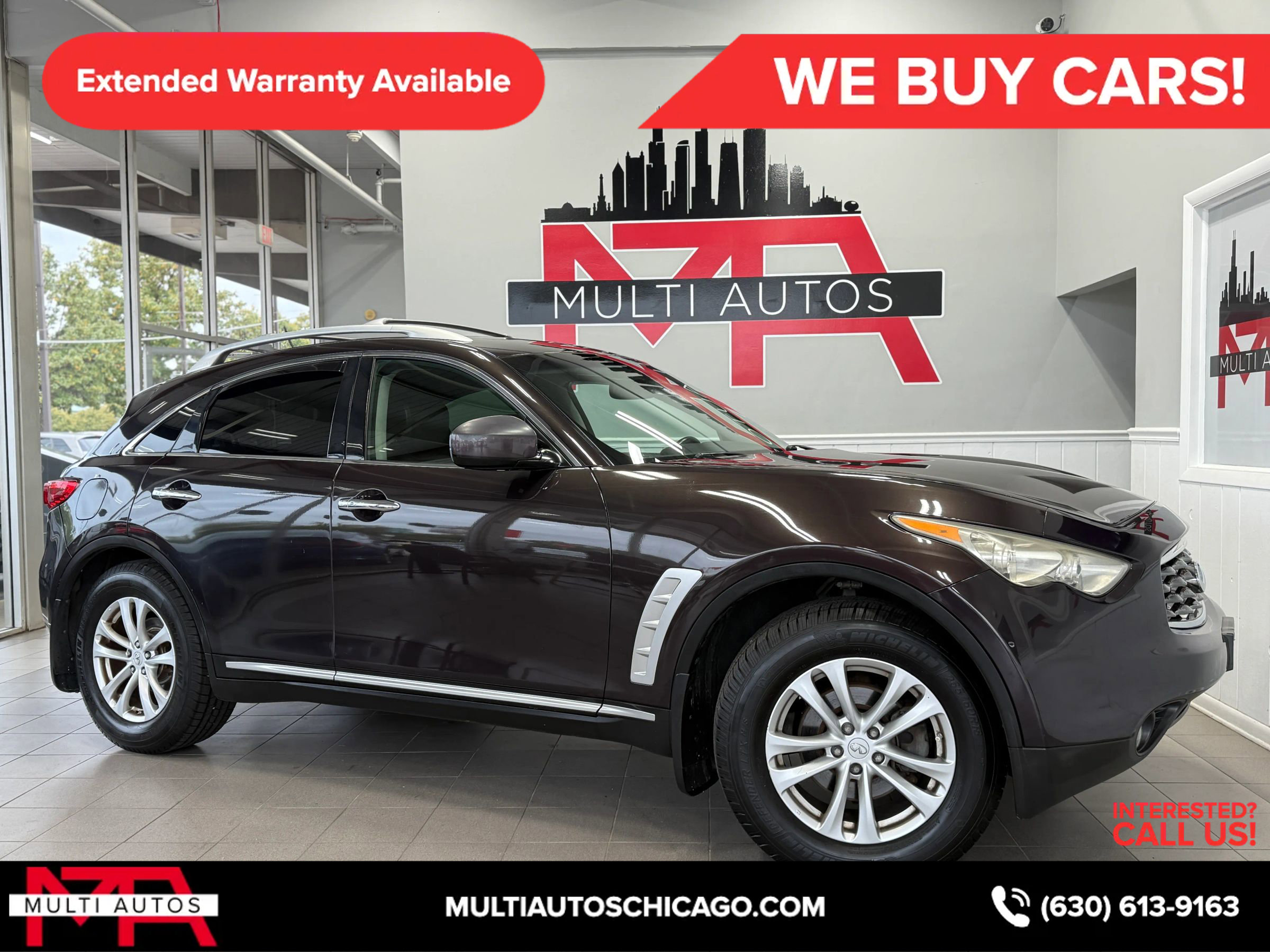 Used 2010 INFINITI FX35 AWD w/ Premium Pkg image 3