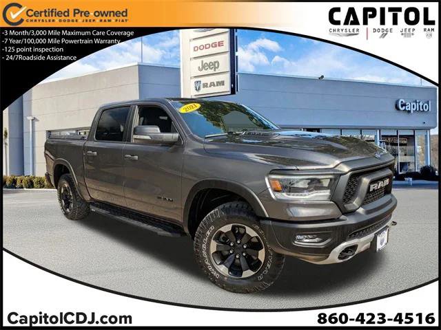 Certified 2021 RAM 1500 Rebel w/ Rebel Level 1 Equipment Group image 1