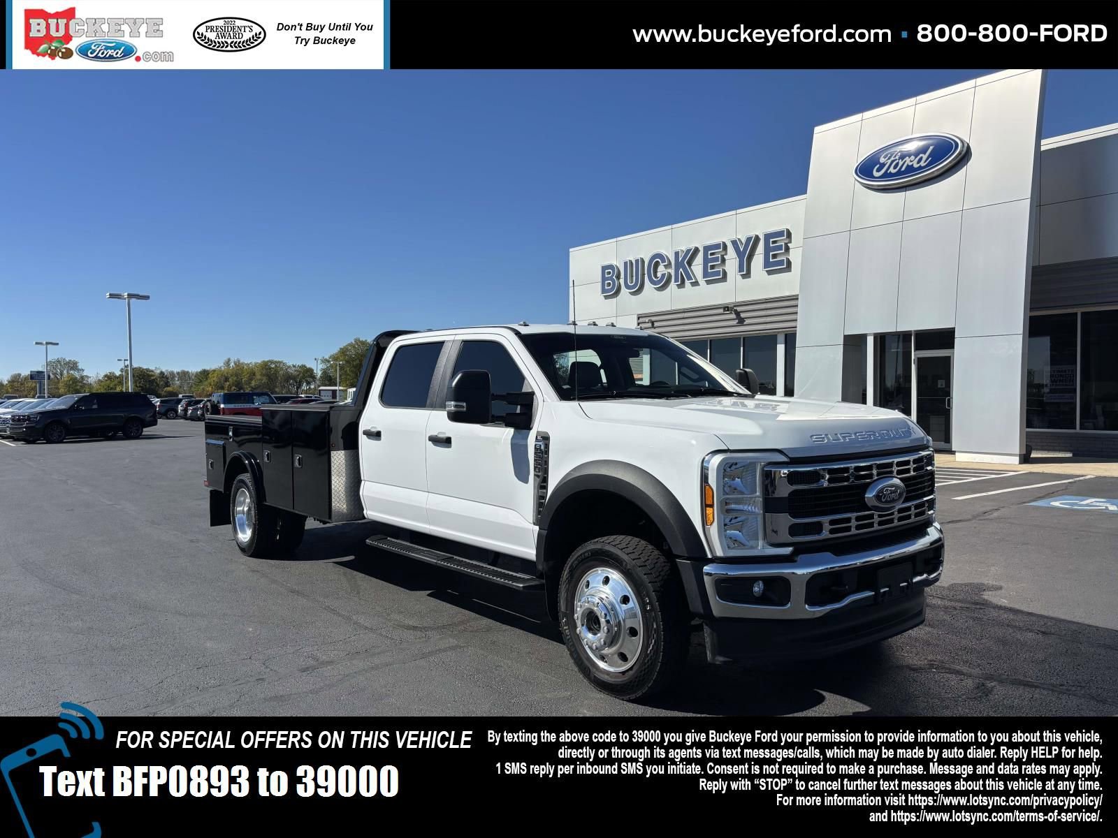 Used 2024 Ford F550 4x4 Crew Cab Super Duty
