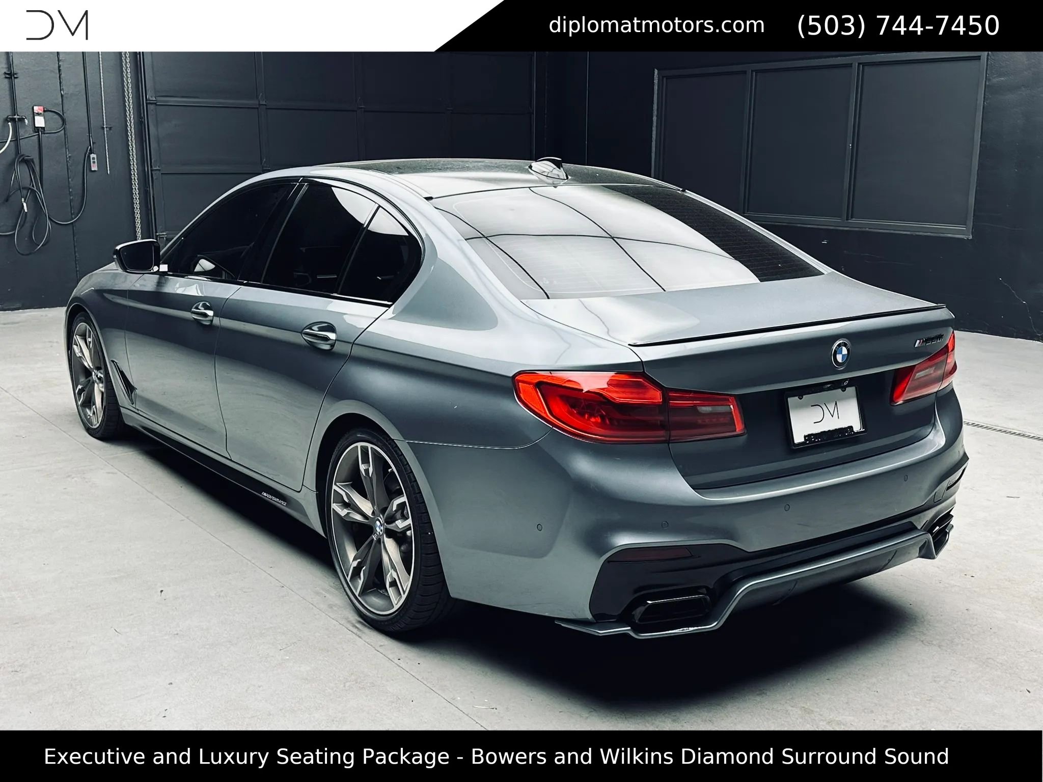 Used 2018 BMW M550i xDrive w/ Driving Assistance Package AWD/4WD image 5
