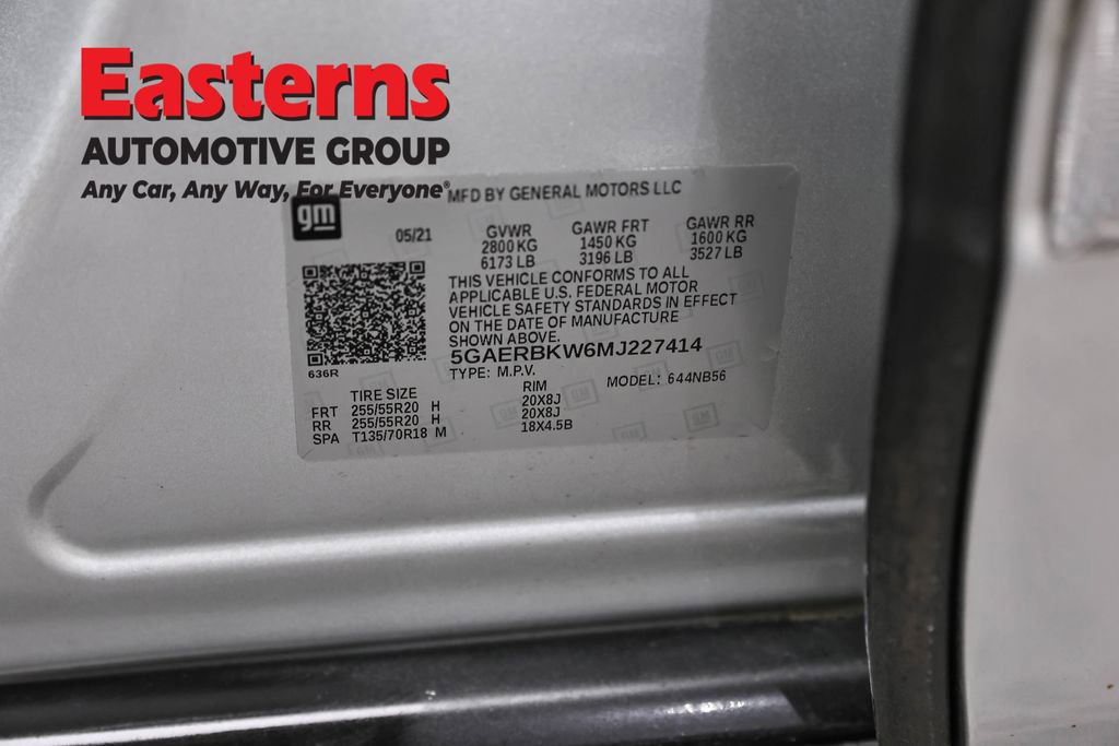 Used 2021 Buick Enclave Essence w/ Sport Touring Edition FWD image 37