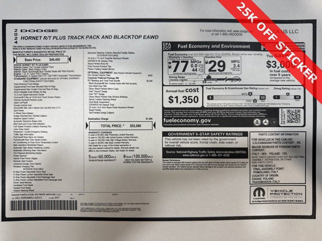 Used 2024 Dodge Hornet R/T Plus image 7