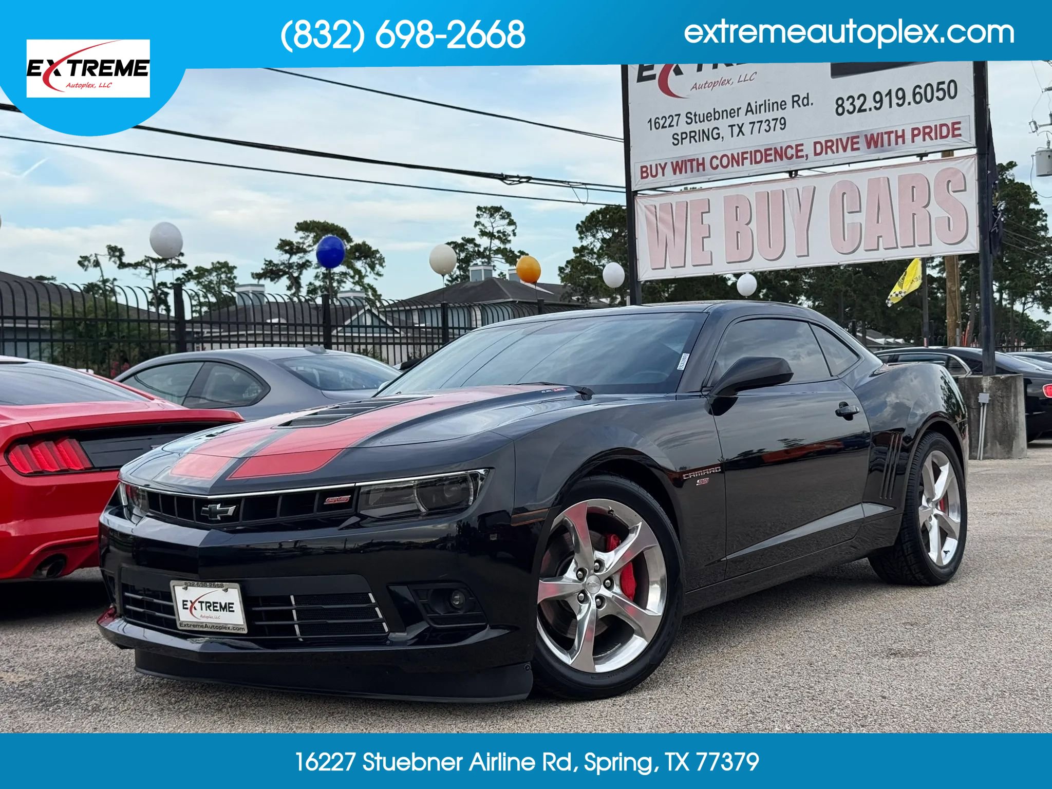 Used 2014 Chevrolet Camaro SS w/ RS Package RWD image 1