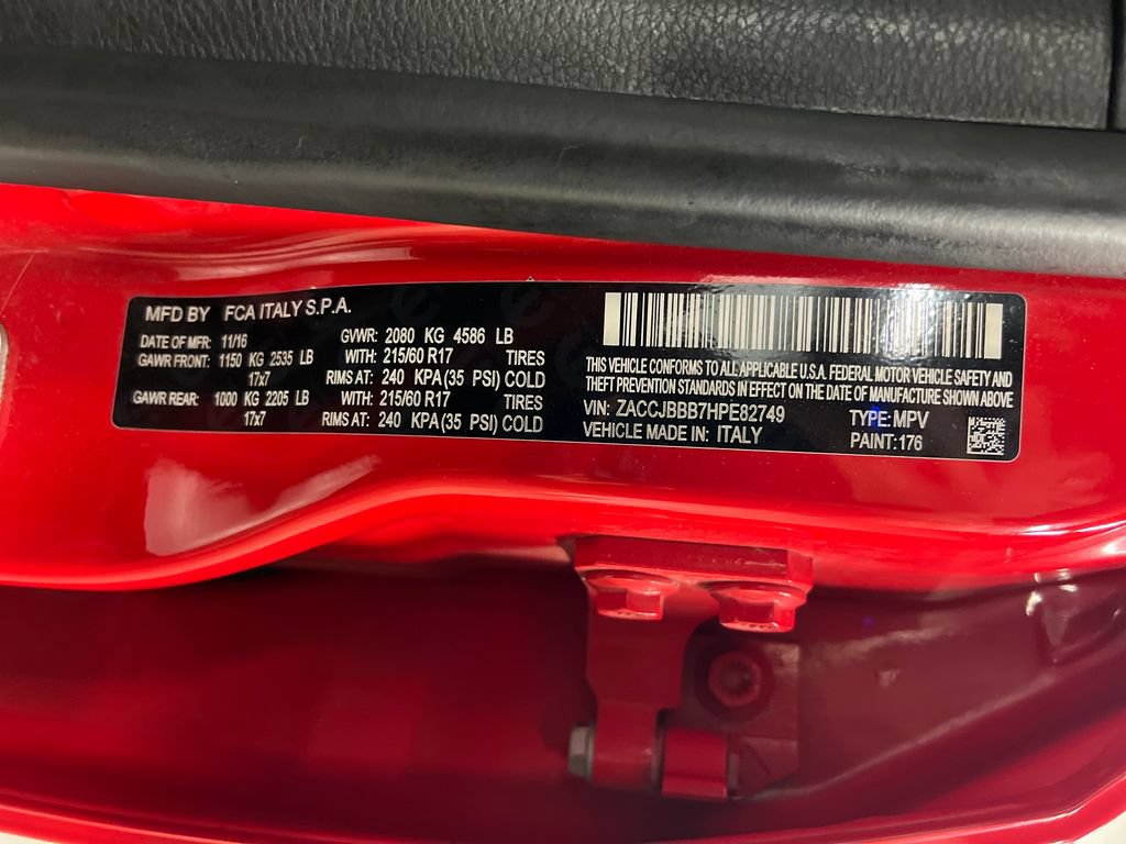 Used 2017 Jeep Renegade Latitude AWD/4WD image 29