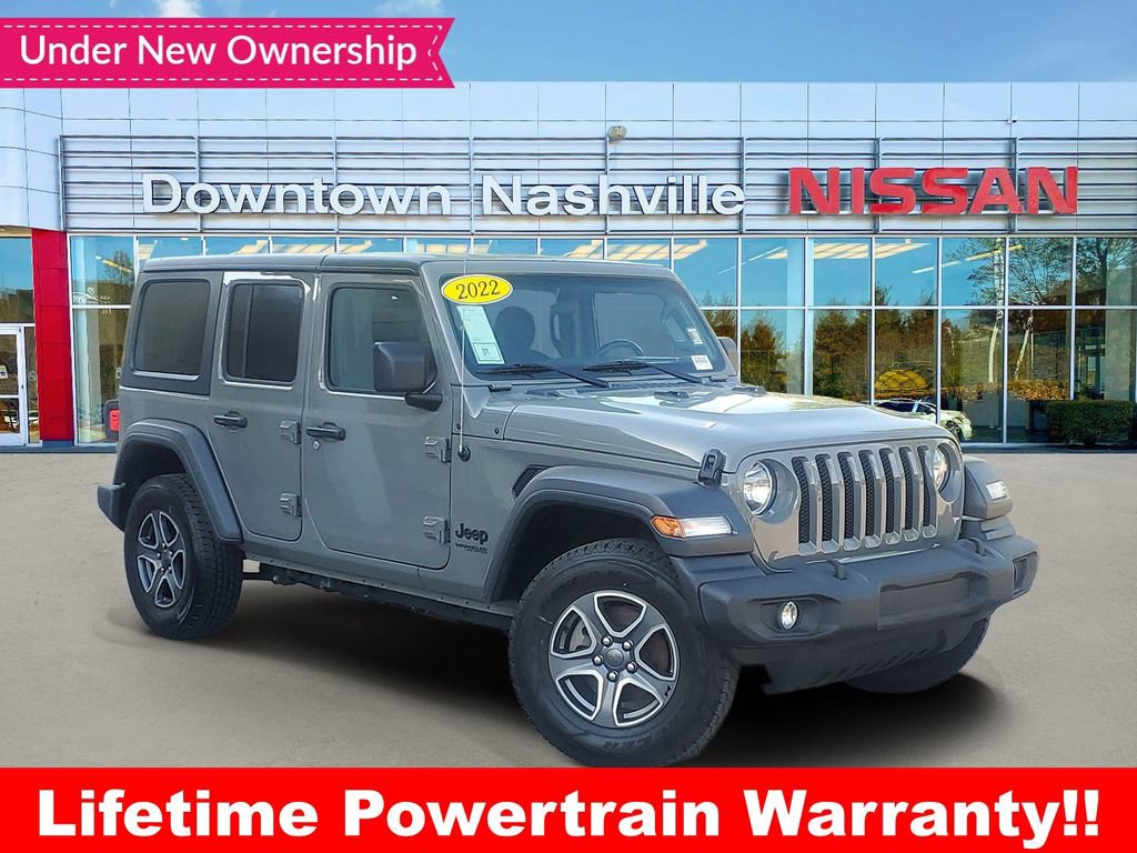 Used 2022 Jeep Wrangler Unlimited Sport AWD/4WD image 1
