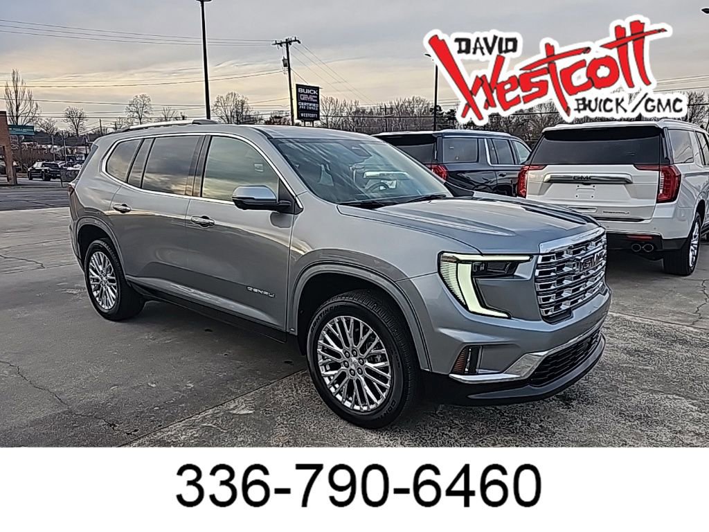Certified 2024 GMC Acadia Denali w/ LPO, Floor Liner Package image 1