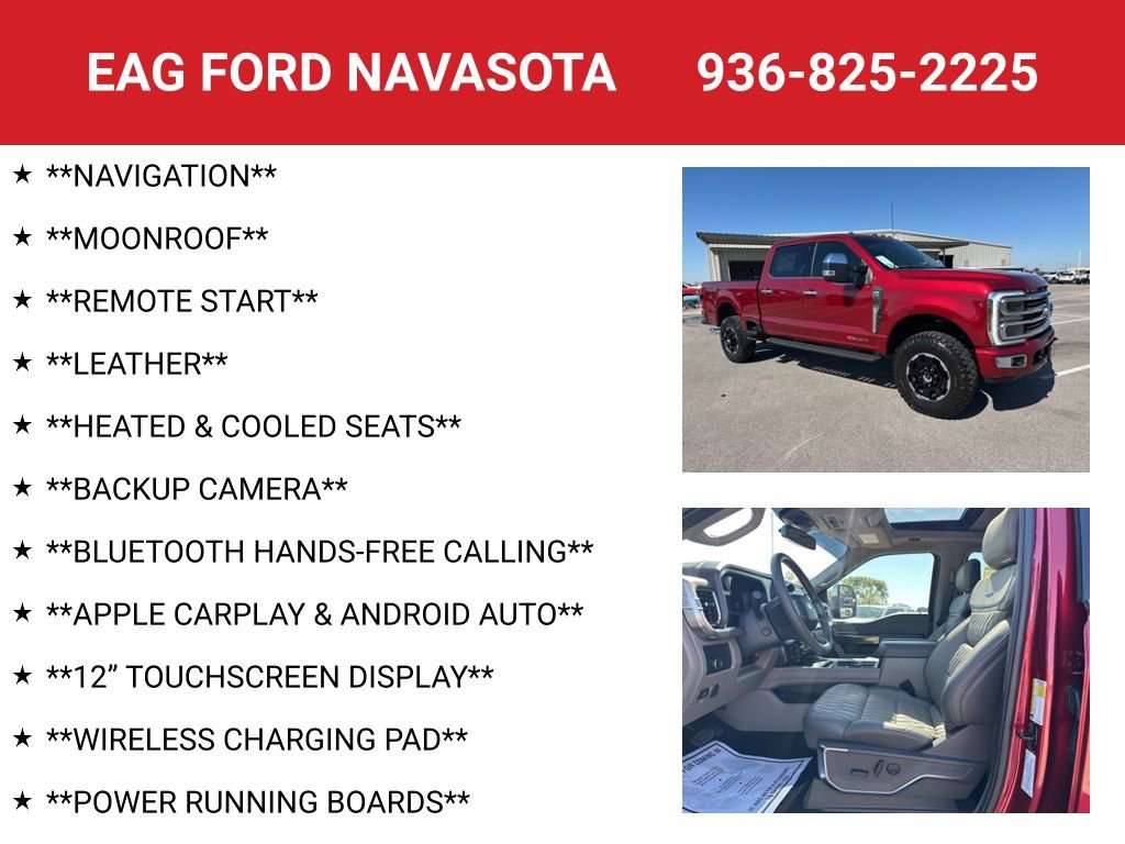 New 2025 Ford F250 Platinum w/ Platinum Plus Package image 4