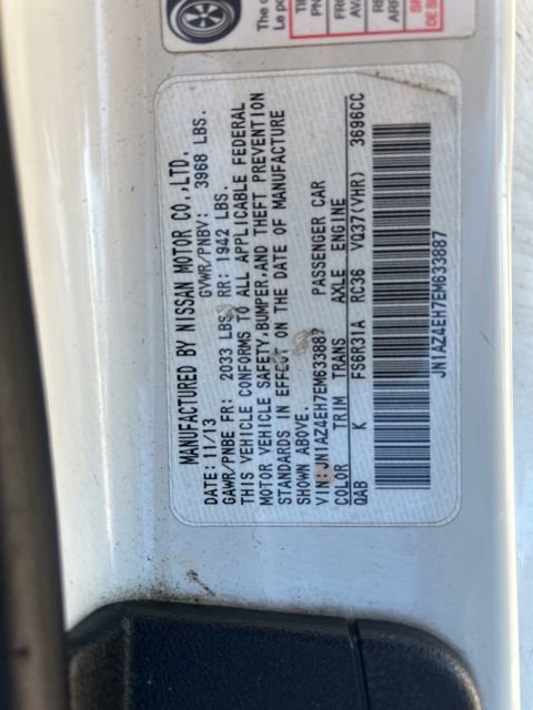 Used 2014 Nissan 370Z Touring w/ Sport Package image 13