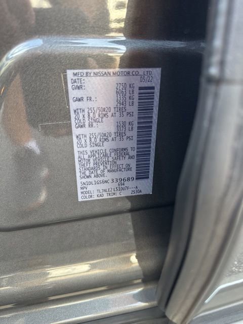 Used 2022 INFINITI QX60 Sensory w/ Vision Package AWD/4WD image 38