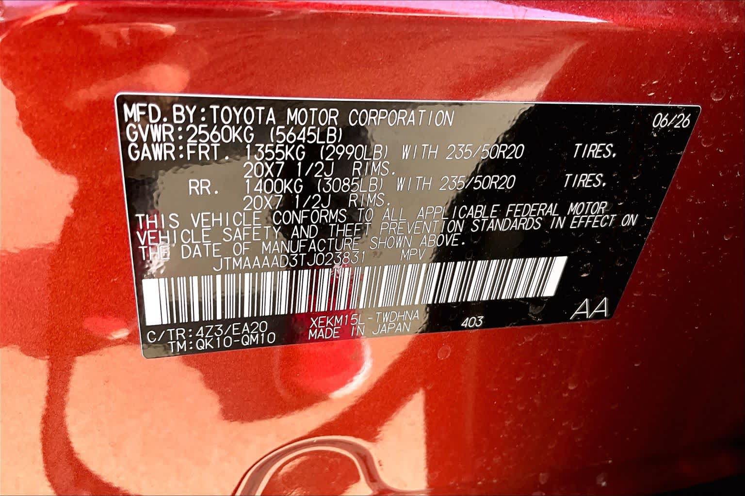 New 2026 Toyota C-HR AWD/4WD image 20