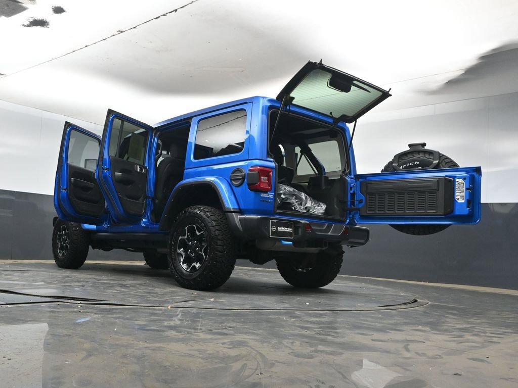 Used 2021 Jeep Wrangler Unlimited Rubicon 4xe w/ Cold Weather Group AWD/4WD image 47