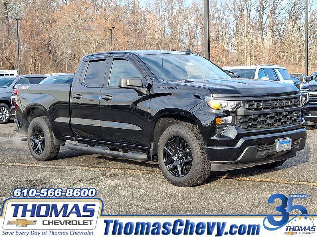 Certified 2025 Chevrolet Silverado 1500 Custom w/ Turbomax Blackout Package