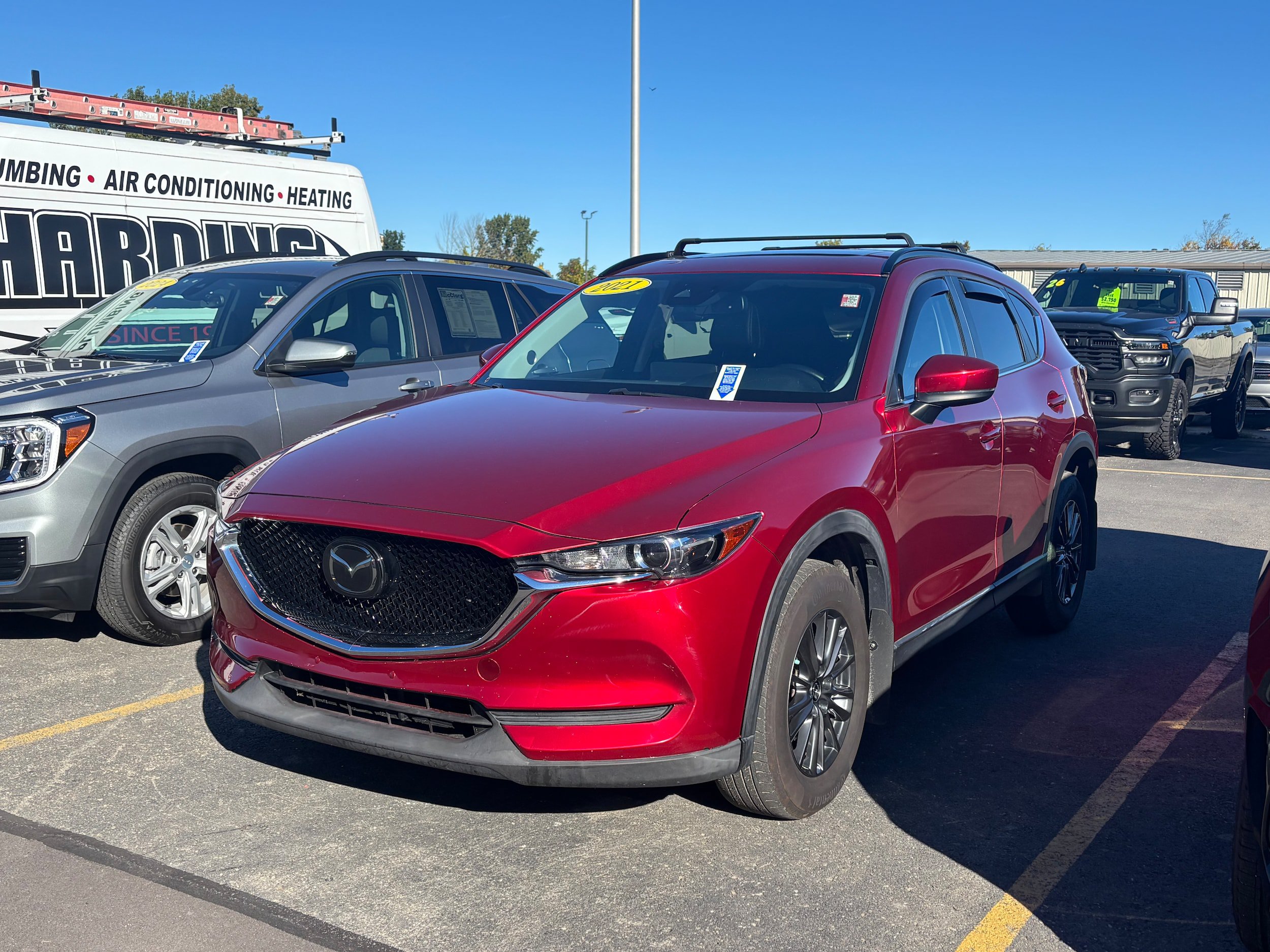 Used 2021 MAZDA CX-5 Touring w/ Touring Preferred SV Package AWD/4WD image 1