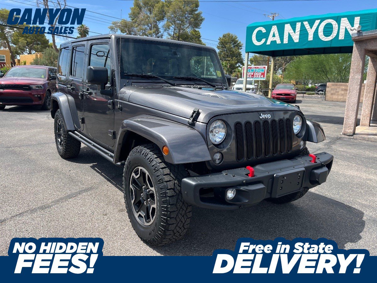 Used 2016 Jeep Wrangler Unlimited Rubicon AWD/4WD image 1